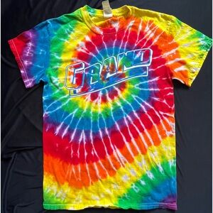 Gilden brand - unisex sizing - Grand Lake Tie Dye Tshirt -good used condition